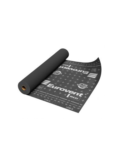 Difuzinė plėvelė Eurovent MAXI 140 gr./m², 1,5 m. x 50 m. = 75 m²