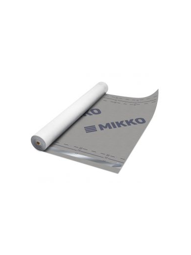Difuzinė plėvelė MIKKO 140 gr./m², SK2 (lipnūs kraštai) 1,5 m. x 50 m. = 75 m²
