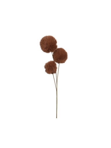 Dirbtinė šakelė Decoris Fur, ruda, 70 cm
