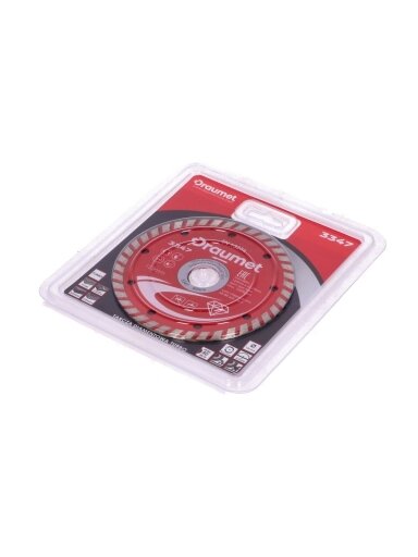 Diskas deimantinis  TURBO DRAUMET | 230x22,23x3,2mm