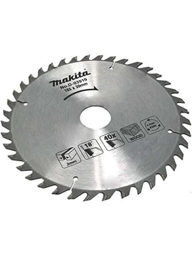 Diskinis medienos pjūklas Makita, 18,5 cm