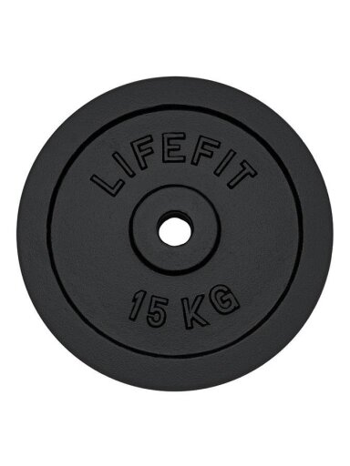 Diskinis svoris Lifefit, 15 kg