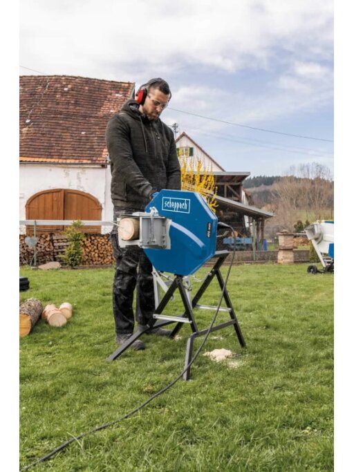 Diskinės malkų pjovimo staklės HS410, 405 mm, 2,2kW 230 V, Scheppach 8 Diskinės malkų pjovimo staklės HS410, 405 mm, 2,2kW 230 V, Scheppach 8