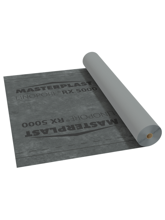 Difuzinė plėvelė 130g/m² Linopore RX5000 (1,5x50m) Difuzinė plėvelė 130g/m² Linopore RX5000 (1,5x50m)