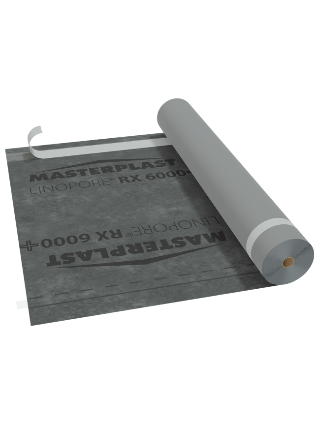 Difuzinė plėvelė 150g/m² Linopore RX6000+ su klij. juostomis (1,5x50) Difuzinė plėvelė 150g/m² Linopore RX6000+ su klij. juostomis (1,5x50)