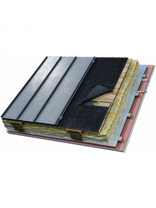 Difuzinė plėvelė Eurovent METALLIC 450 gr./m², 1,5 m. x 25 m. = 37.5 m² 2 Difuzinė plėvelė Eurovent METALLIC 450 gr./m², 1,5 m. x 25 m. = 37.5 m² 2