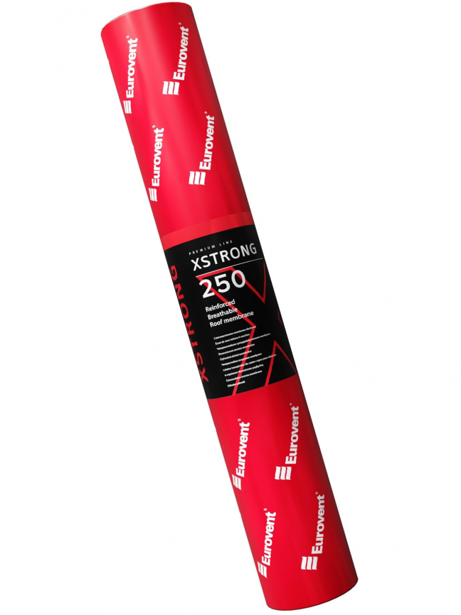 Difuzinė plėvelė Eurovent X-STRONG 250 gr./m² 2 Difuzinė plėvelė Eurovent X-STRONG 250 gr./m² 2