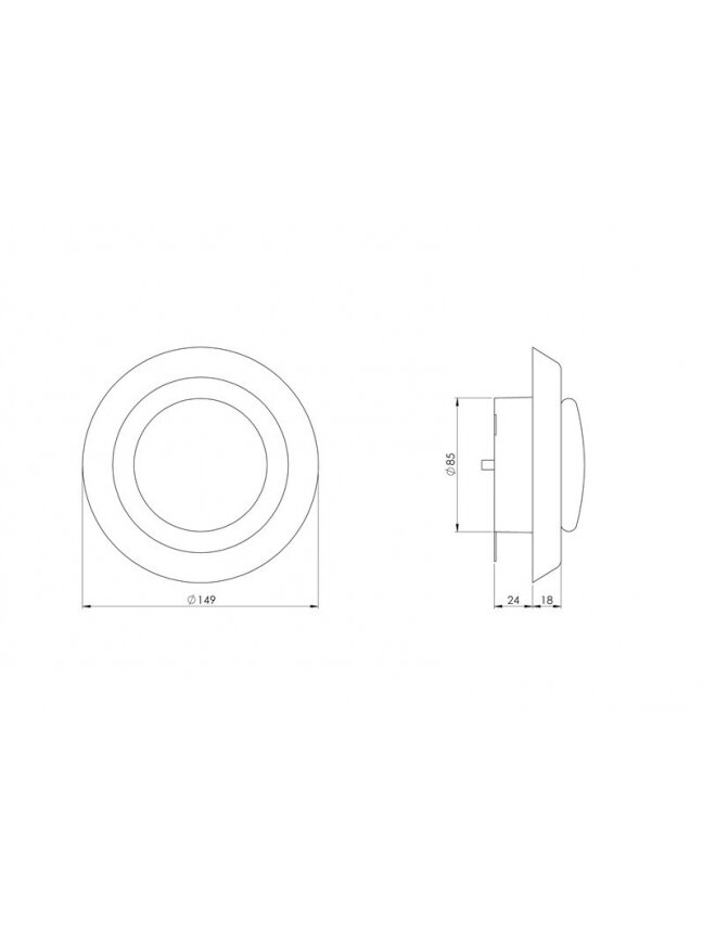 Difuzorius EUROPLAST VDA100, D100 1