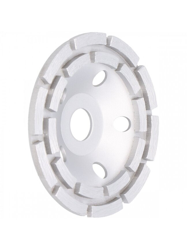 Diskas deimantinis betono šlifavimui, dvigubi segmentai Faster Tools | d-125mm