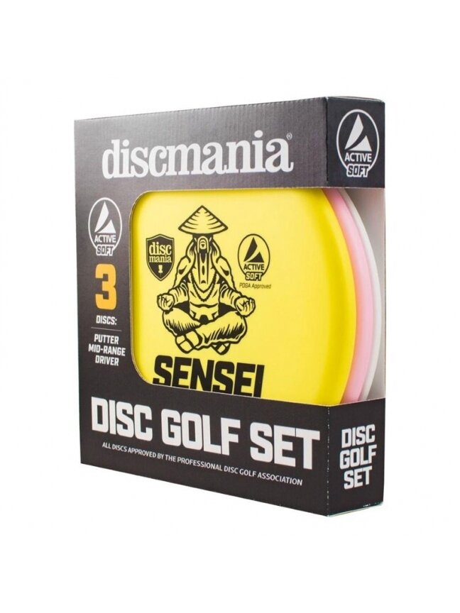 Diskgolfo diskų rinkinys Discmania active 3, 851DM379953 Diskgolfo diskų rinkinys Discmania active 3, 851DM379953