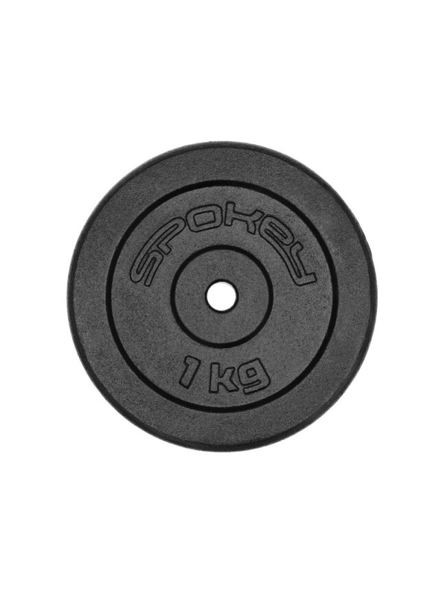Diskinis svoris Spokey, 1 kg 2 Diskinis svoris Spokey, 1 kg 2