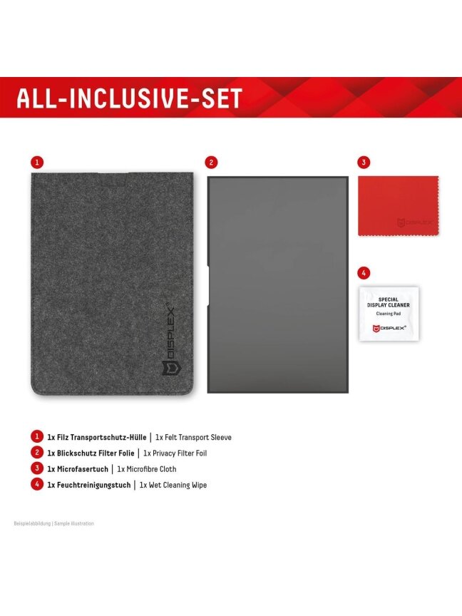 DISPLEX Privacy Safe Uni (Frameless) 15,6", 16:9 8