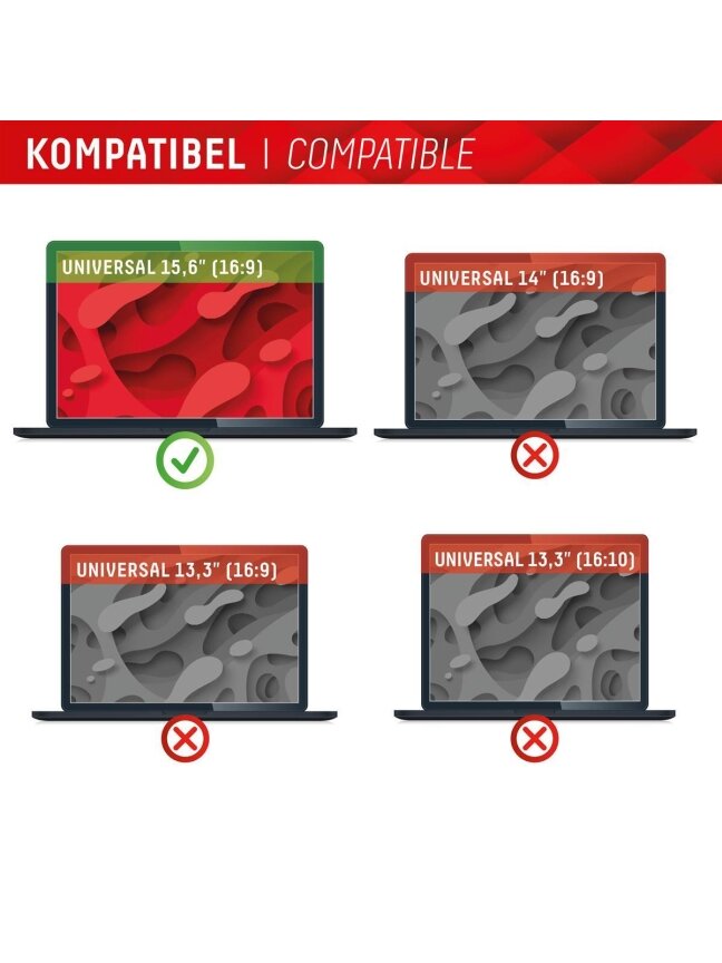 DISPLEX Privacy Safe Universal (Magnetic) 15,6", 16:9 1