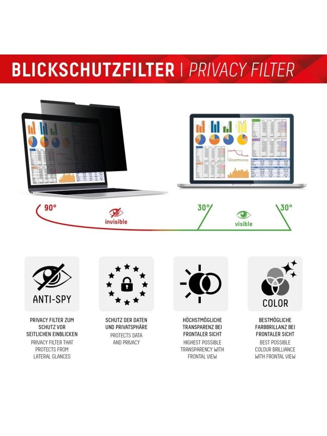 DISPLEX Privacy Safe Universal (Magnetic) 15,6", 16:9 6