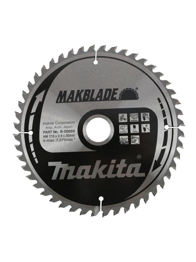 Diskinis medienos pjūklas Makita, 21,6 cm