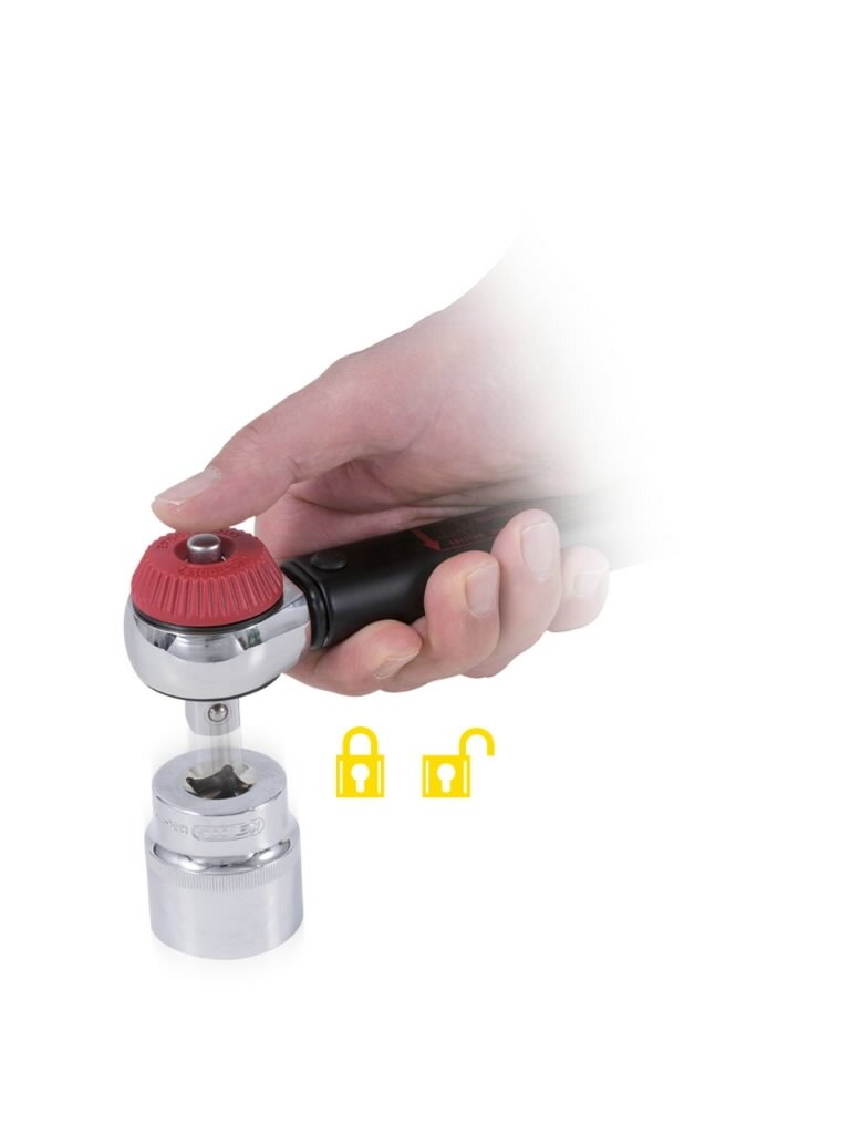 Dinamometrinis raktas ERGOTORQUEprecision 1/2´´, 1/2´´ 40 - 200 Nm (V), KS Tools 4 Dinamometrinis raktas ERGOTORQUEprecision 1/2´´, 1/2´´ 40 - 200 Nm (V), KS Tools 4