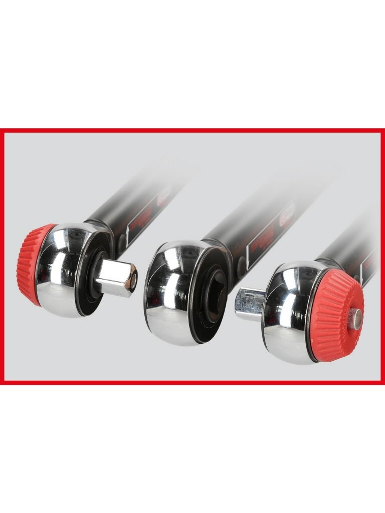 Dinamometrinis raktas ERGOTORQUEprecision 1/2", 80-420Nm, KS Tools 4