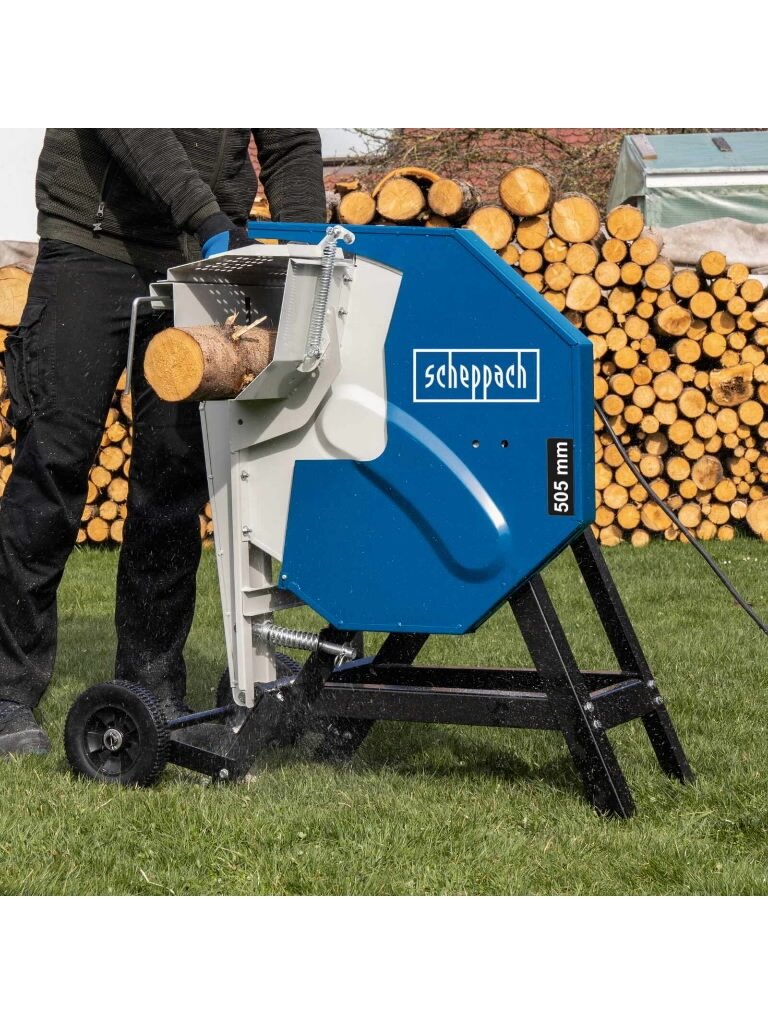 Diskinės malkų pjovimo staklės HS510, 505 mm, 2,6 kW 230 V, Scheppach 8 Diskinės malkų pjovimo staklės HS510, 505 mm, 2,6 kW 230 V, Scheppach 8