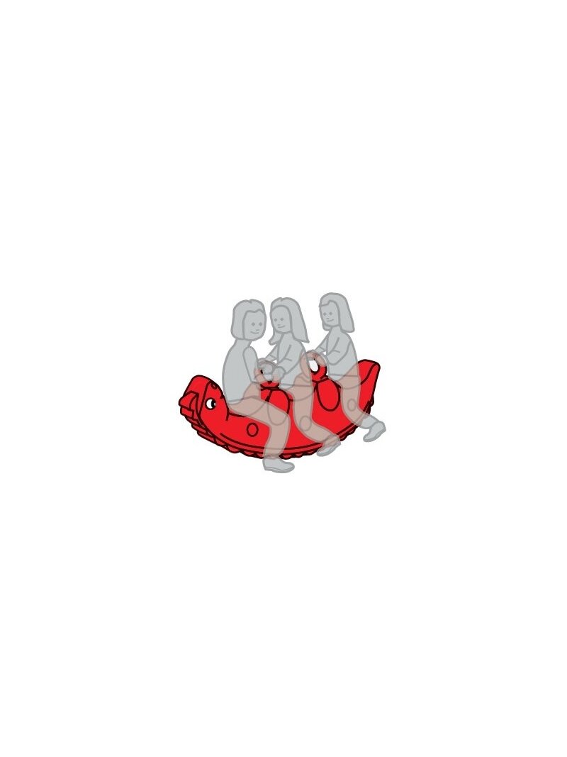 Dinozauro Supynės BIG Pole Rocker 2