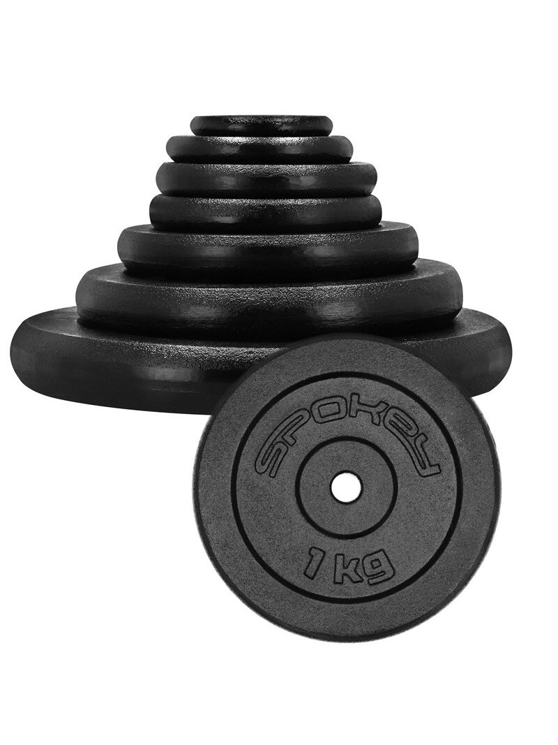 Diskinis svoris Spokey, 1 kg 1 Diskinis svoris Spokey, 1 kg 1