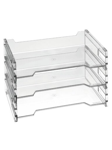 Dokumentų lentynėlė Herlitz 1610393, skaidri Dokumentų lentynėlė Herlitz 1610393, skaidri