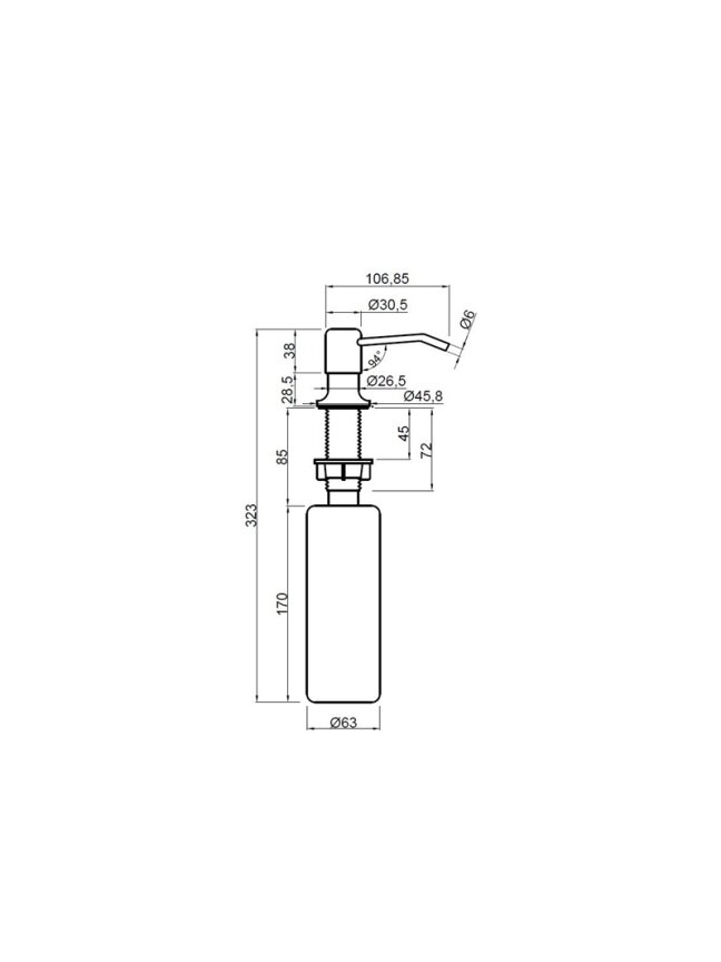 Dozatorius Invena AA-22-004-J 2