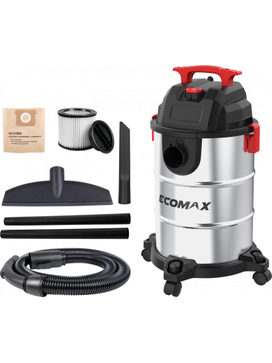 Drėgno ir sauso valymo dulkių siurblys EMX 25L, Ecomax