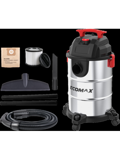 Drėgno ir sauso valymo dulkių siurblys EMX 25L, Ecomax