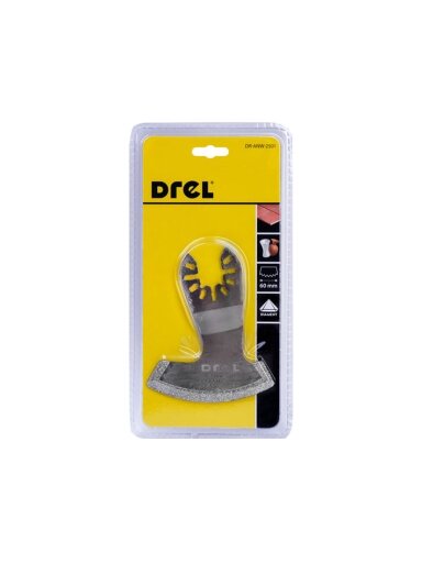 Drel Daugiafunkcinio įrankio geležtė keramikai 60 mm.