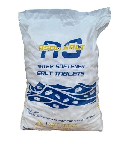 Druskos tabletės Asoo Salt, 25 kg