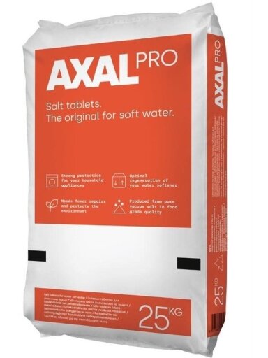 Druskos tabletės Axal Pro, 25 kg