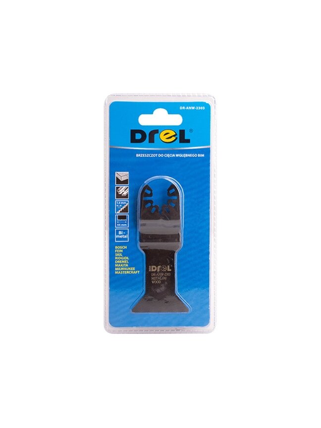 Drel Daugiafunkcinio įrankio geležtė metalui Bi-Metal 44 mm. 1 Drel Daugiafunkcinio įrankio geležtė metalui Bi-Metal 44 mm. 1