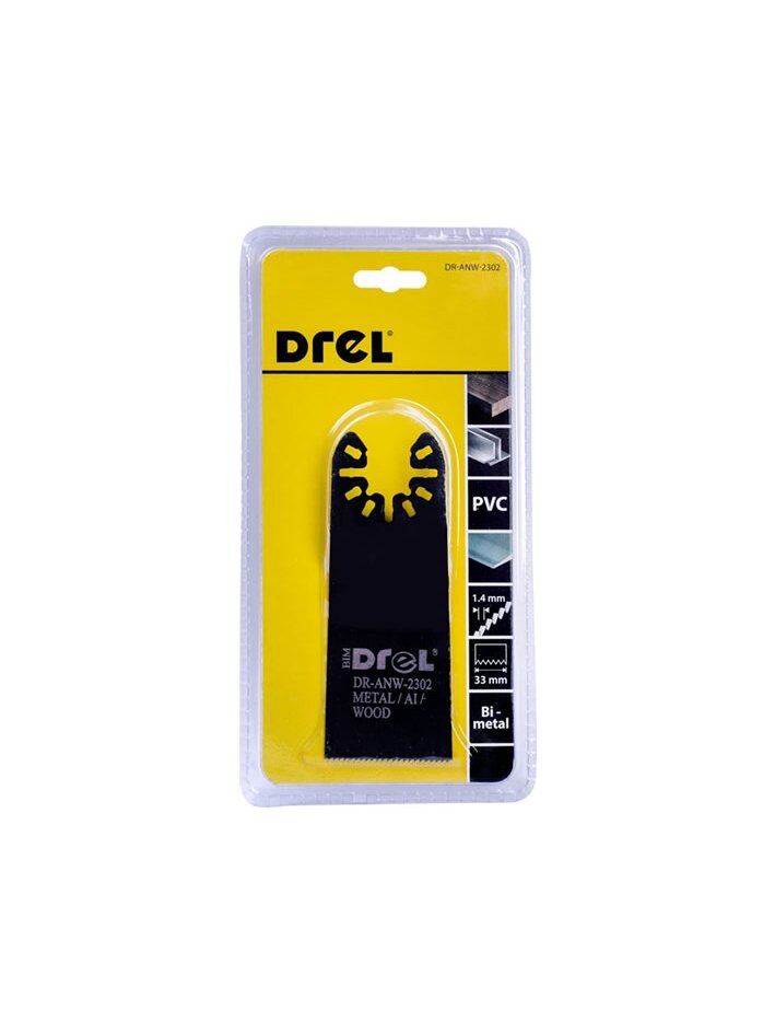 Drel Daugiafunkcinio įrankio geležtė Bi-Metal 33 mm. 1 Drel Daugiafunkcinio įrankio geležtė Bi-Metal 33 mm. 1