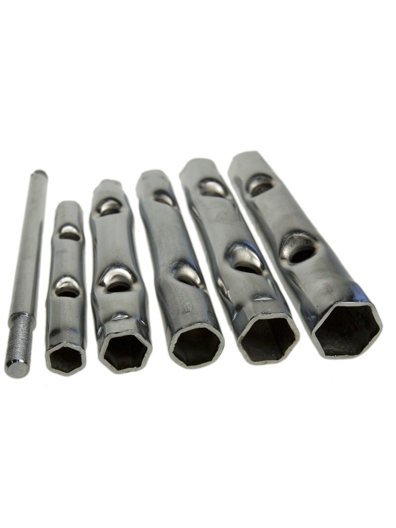 Drel Vamzdinių raktų rink. 6 - 22 mm, 8 vnt. Drel Vamzdinių raktų rink. 6 - 22 mm, 8 vnt.