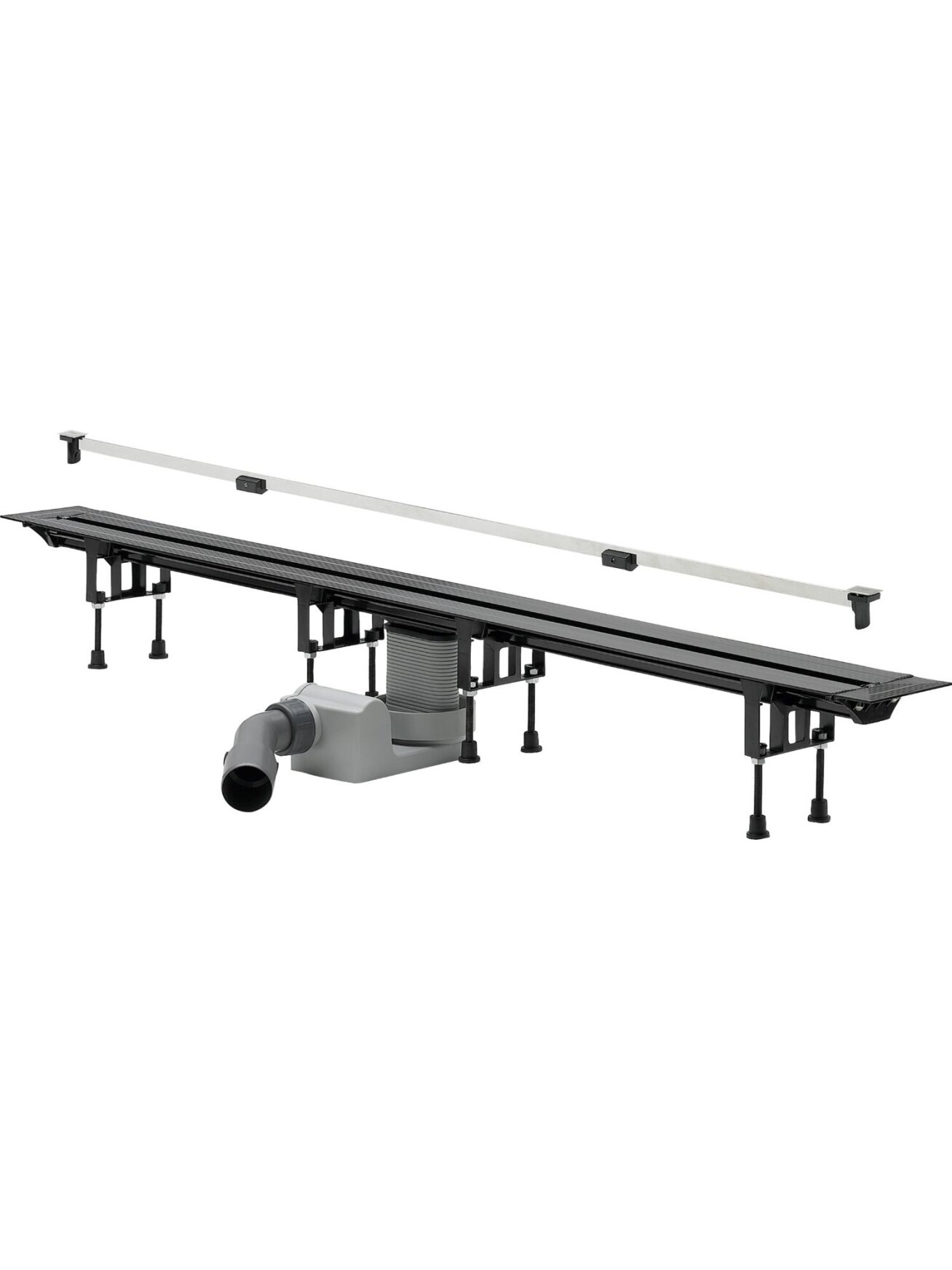 Dušo latakas Viega Advantix Vario 30-120 cm, su nerūdijančio plieno grotelėmis Dušo latakas Viega Advantix Vario 30-120 cm, su nerūdijančio plieno grotelėmis