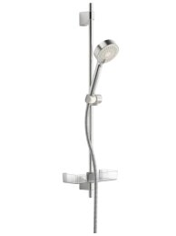 Dušo komplektas Oras Apollo, stovas 720 mm, žarna 1750 mm, dušo galva 95mm, 3-jų srovių, EcoFlow, muilinė Dušo komplektas Oras Apollo, stovas 720 mm, žarna 1750 mm, dušo galva 95mm, 3-jų srovių, EcoFlow, muilinė