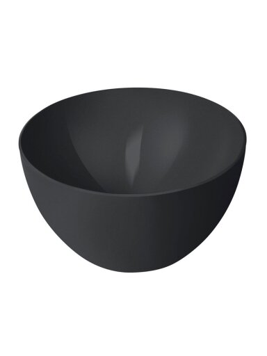 Dubenėlis, 450 ml, 12.5 cm, plastikas, juoda