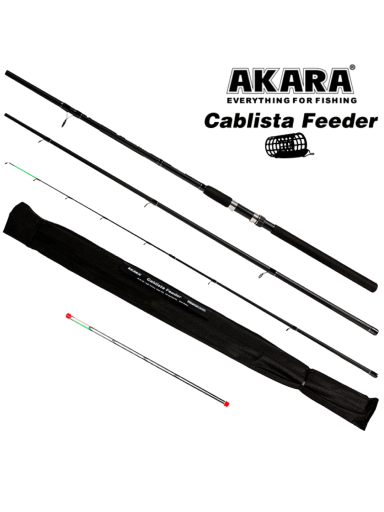 Dugninė Meškerė AKARA Cablista 3-jų Dalių, Ilgis 3,90m, Testas 50-100-150