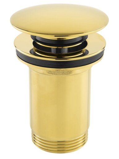 Dugno vožtuvas Ferro S285G click/clack, 6.6 cm