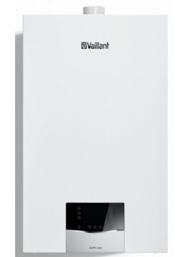 Duj. kond. katilas Vaillant ecoTEC plus VUI 32CS/1-5 (N-INT3)  su 20l talpa, šild. gal. 25kW, K.V.R. gal. 25kW(2 pak)
