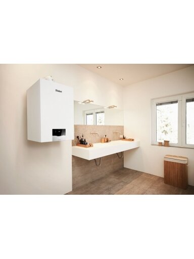 Dujinis kondensacinis katilas Vaillant ecoTEC plus VUI 26CS/1-5 (N-INT3) su 20l talpa, šild. gal.19,7kW, K.V.R. 20,4kW
