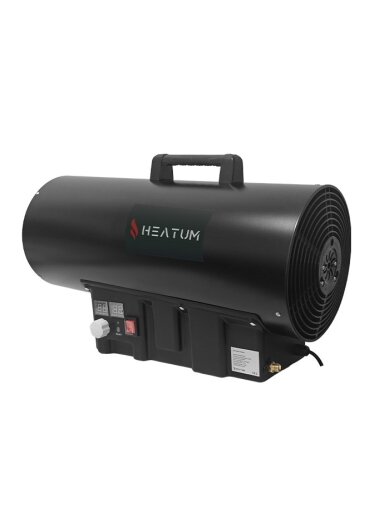 Dujinis šildytuvas su termostatu Heatum H65AT-BLAZE 65kW 1520 m3/h
