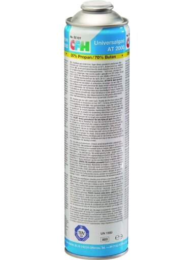 Dujų balionas 30% Propanas, 70% Butanas Triuso | 600ml/330g