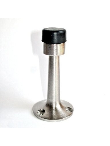 Durų atrama A-80005-01 Aspro | d-38x75mm sidabro spalva, matinė