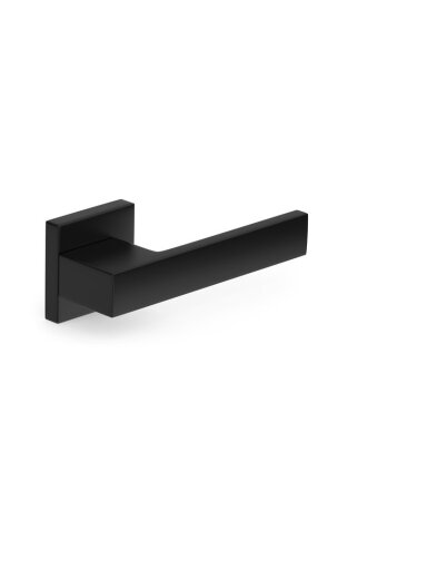 Durų rankena, vidaus Metal-Bud Q Black TOTAL Q, juoda