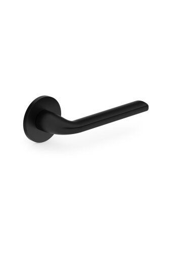 Durų rankena, vidaus R Slim Black BELLA R SLIM, juoda