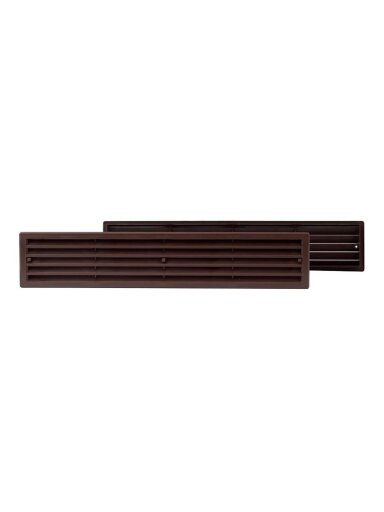 Durų ventiliacijos grotelės EUROPLAST VR459B, 450 x 92 mm