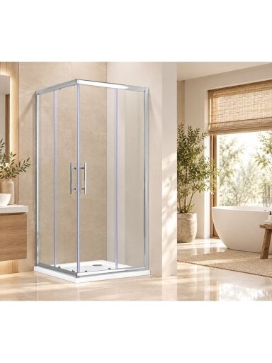 Dušo kabina FIRENZE Chrome 90x90