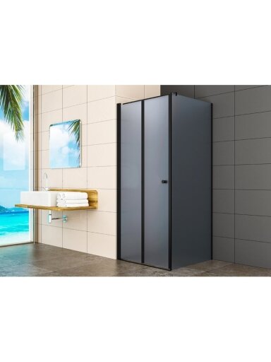 Dušo kabina RAVENA black DW 80x110 Dušo kabina RAVENA black DW 80x110