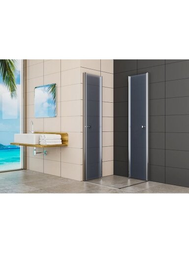 Dušo kabina RAVENA chrome DD 80x90 Dušo kabina RAVENA chrome DD 80x90